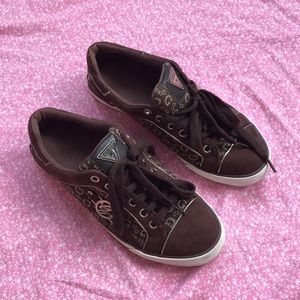 Guess brown sneakers